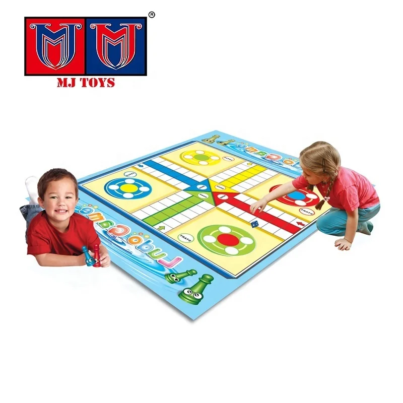 

Wholesale large size family play mat puzzle game carpet toys chess set for kids