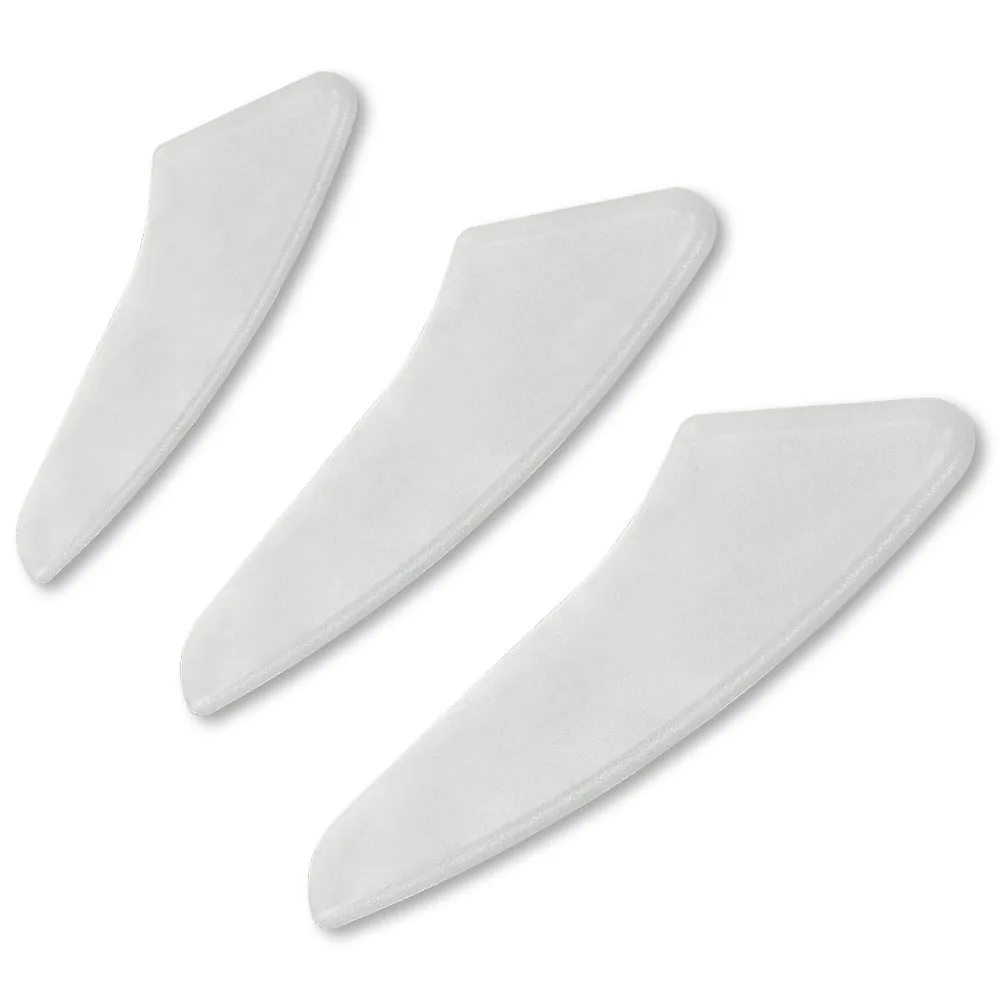 

Xingye Wholesale Customized Plastic Edge Transparent Tip Cover White Knife Guard Cover 100pcs One PP Bag