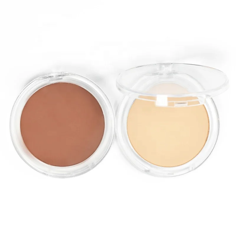 

High Quality Private Label Compact Powder Brown Pressed Powder Original Pressed Powder, 8 colors