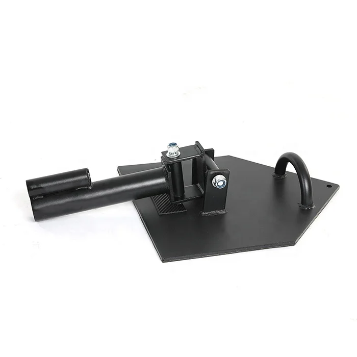 

Weightlifting barbell T-Bar Row Platform, Black