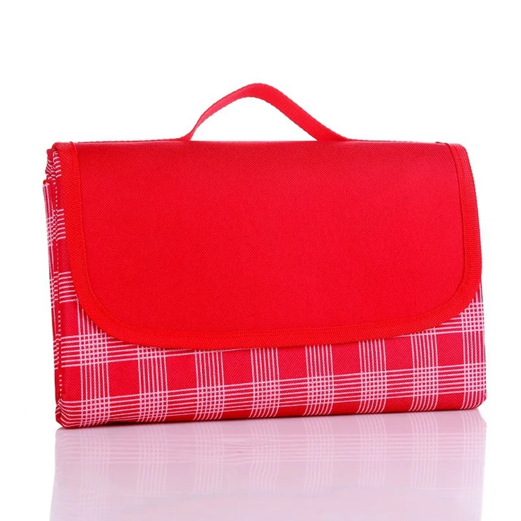 

hot sale nice price fashion popular Red Color Printing Portable large Camping Family Picnic Mat