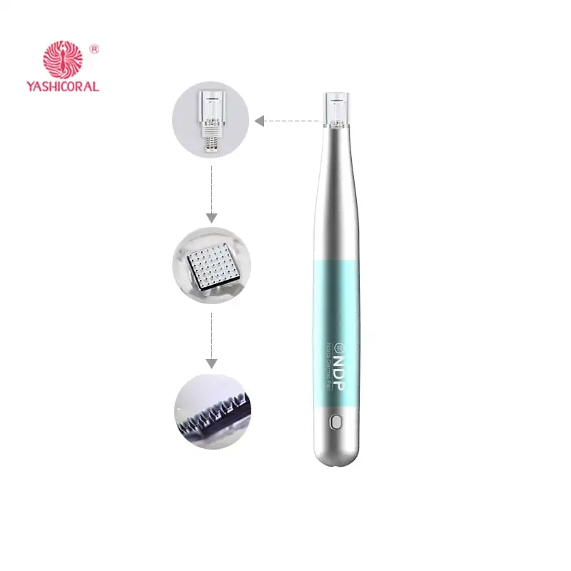 

Facial Skin Care NoNeedle Serum Injector Machine Infusion Mesotherapy Beauty Device NDP Professional Nano Derma Pen