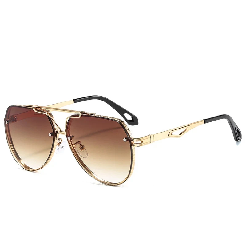 

2021 New Fashion Luxury Classic Mach Six Style Gradient Lens Men Sunglasses Men Vintage Brand Design Sun Glasses Oculos De Sol, Custom colors