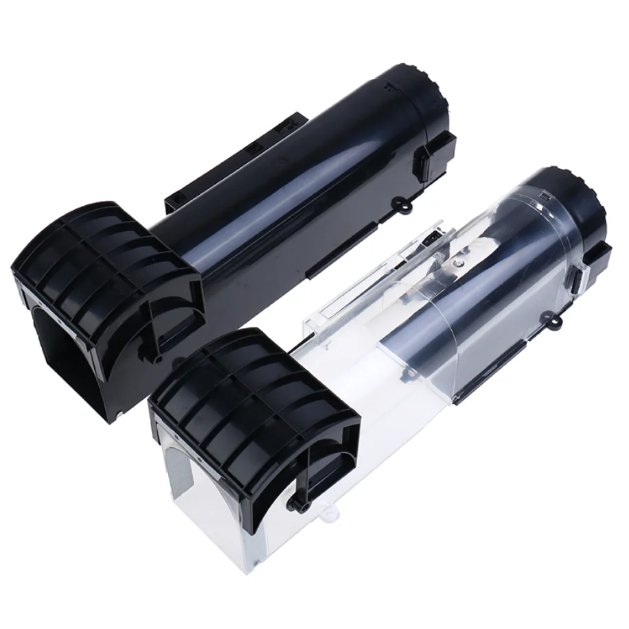 

Small Pest Reject Mouse Control Rodent Rat Cage Pest Repeller Black Plastic Mousetrap station, Black and tansparent