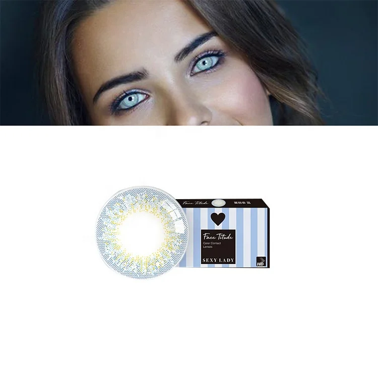 Wholesale new fashion beauty custom color contact lenses