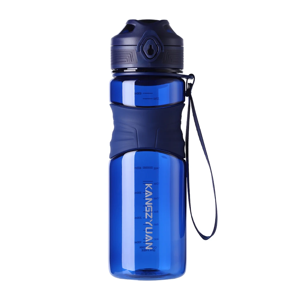 

Wholesale Tritan Multi-capacity Sports Plastic Water Bottle in Bulk With Measurements and Non-slip Silicone For Outdoor