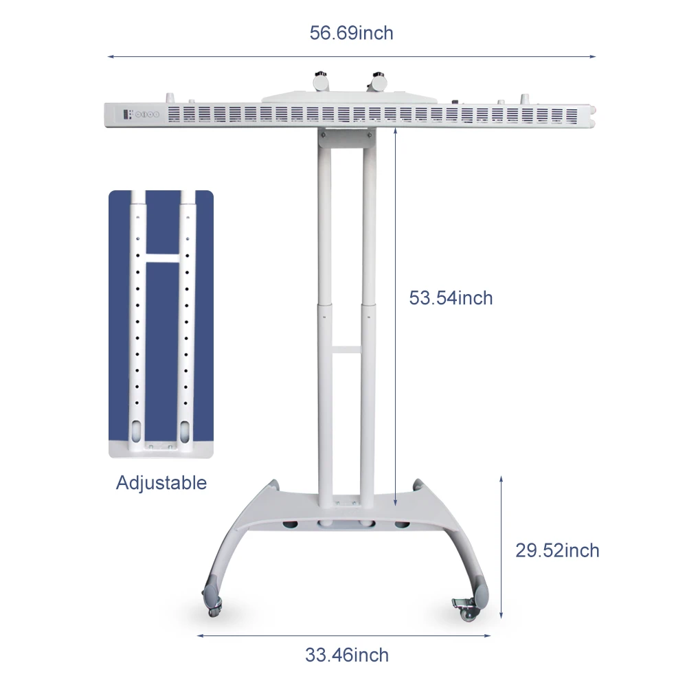 

Ideatherapy New Horizontal Stand Full Body Led Red Light Therapy Panel Idea Light Direct Selling