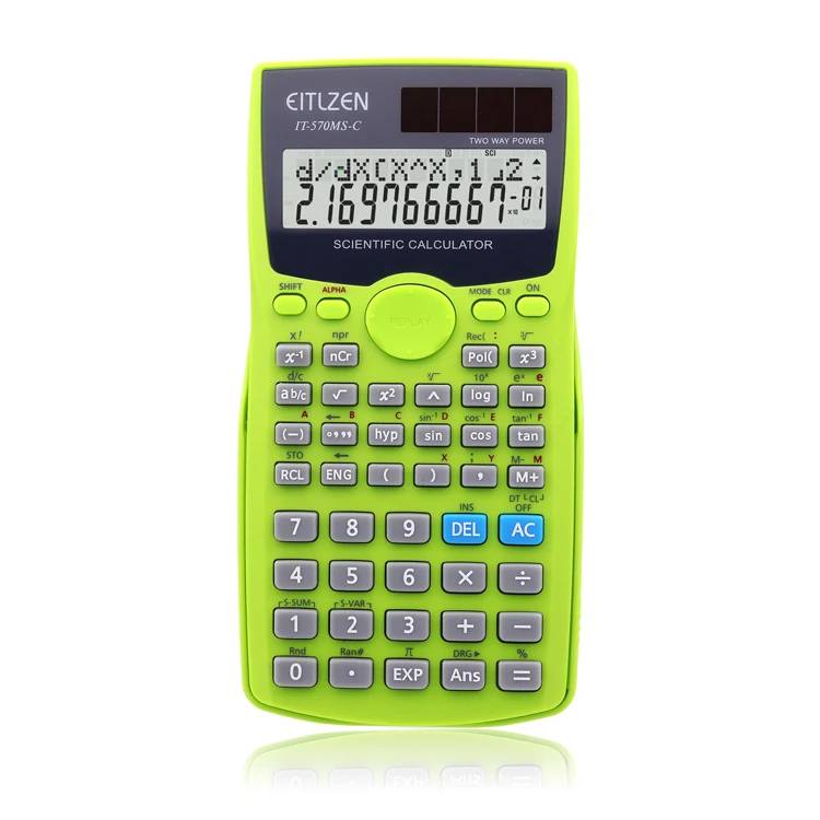 
Promotional School Office Business Stationery Examination 12 Digits Electronic Mini Scientific Calculator For Student 