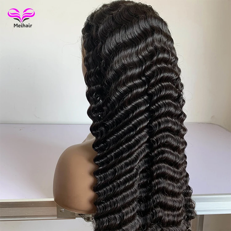 

Factory Wholesale High Density Virgin Brazilian Natural Human Hair Wigs , Pre-Plucked Full Lace Human Hair Wig For Black Women