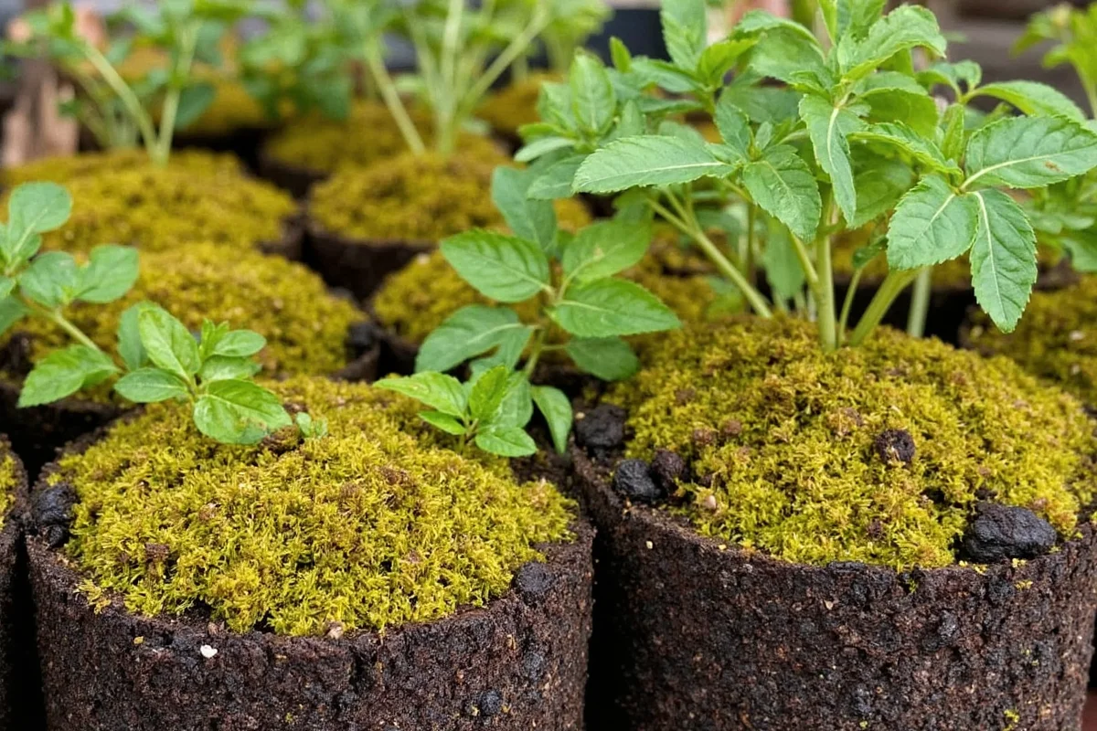 is peat moss good for tomato plants