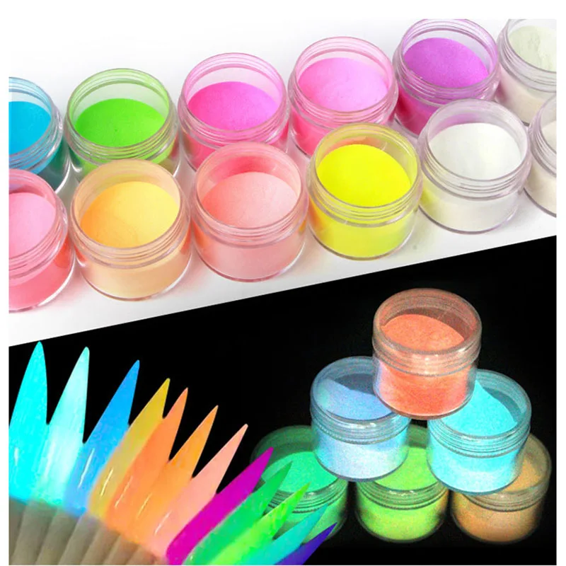 

Glow In The Dark 30G 2In1 3 And 1 Brand Acrylic Powder