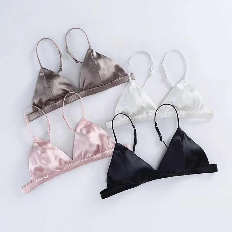 

French sexy thin style traceless lace bralette 32 size bra boobs womans bra, Black;white;pink;skin colour