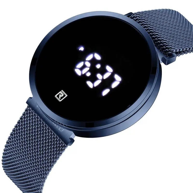 

Reward Hot selling waterproof alloy mens led wrist watch China shenzhen modern fashion led watch man montre digitale