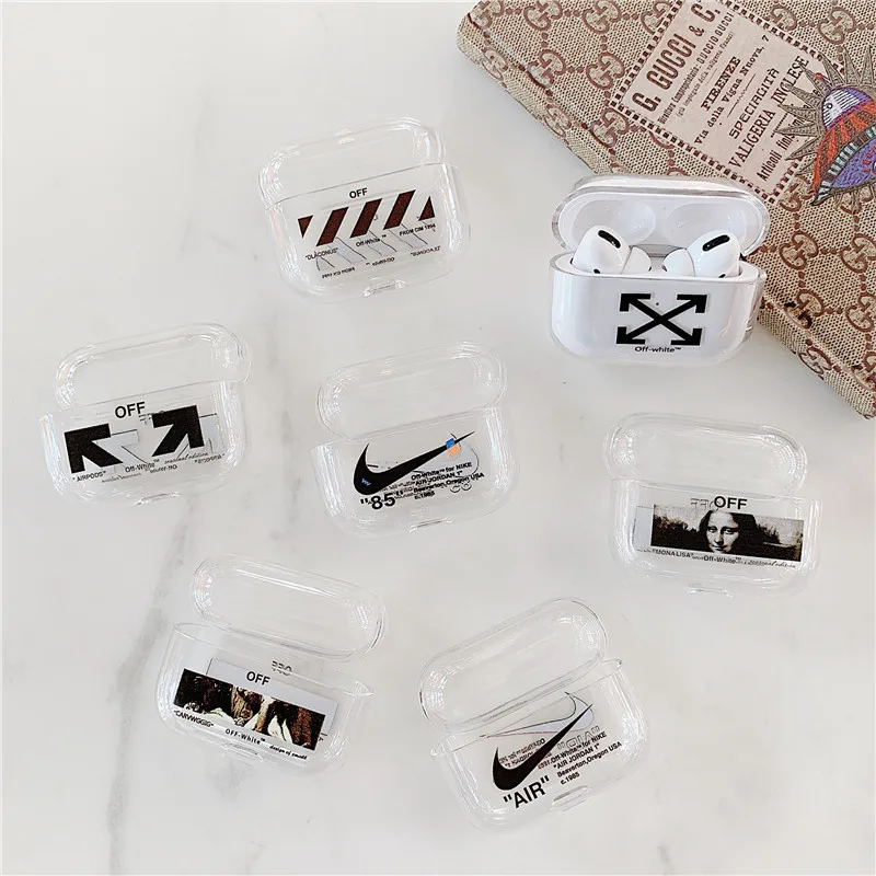Street Trend Transparent cases for Airpod 3 pro Cover Earphone Case for apple airpods pro 3 Headphone case for Air Pod Pro Case