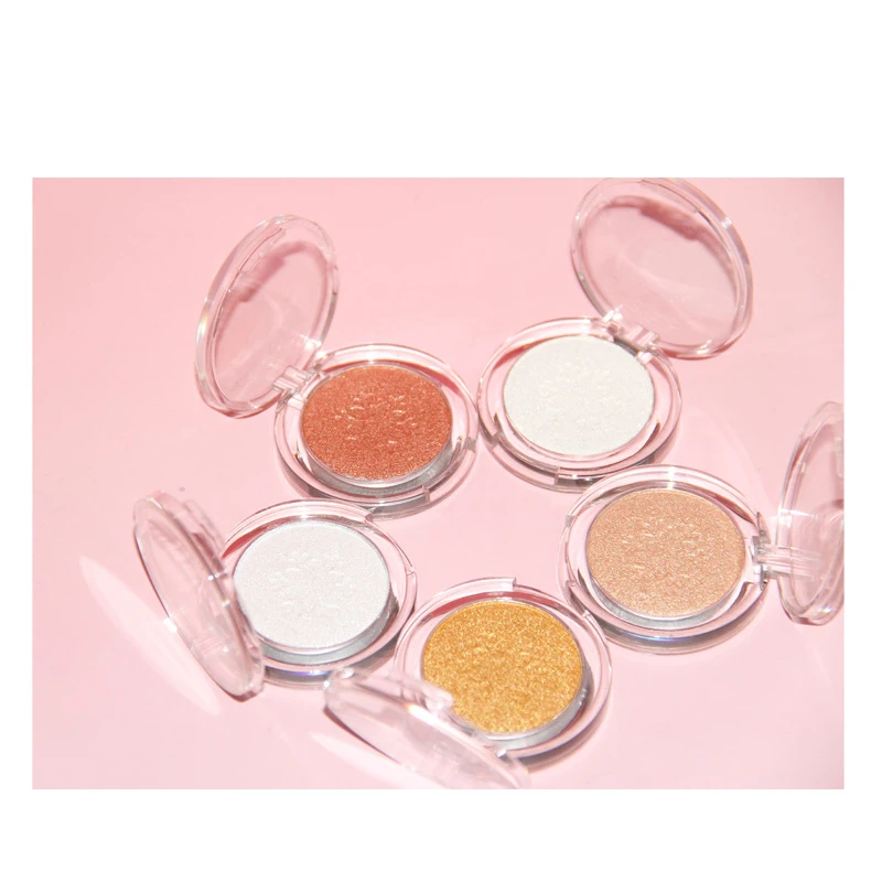 

Hot selling long lasting high quality cruelty free 5 colors highlighter private label makeup