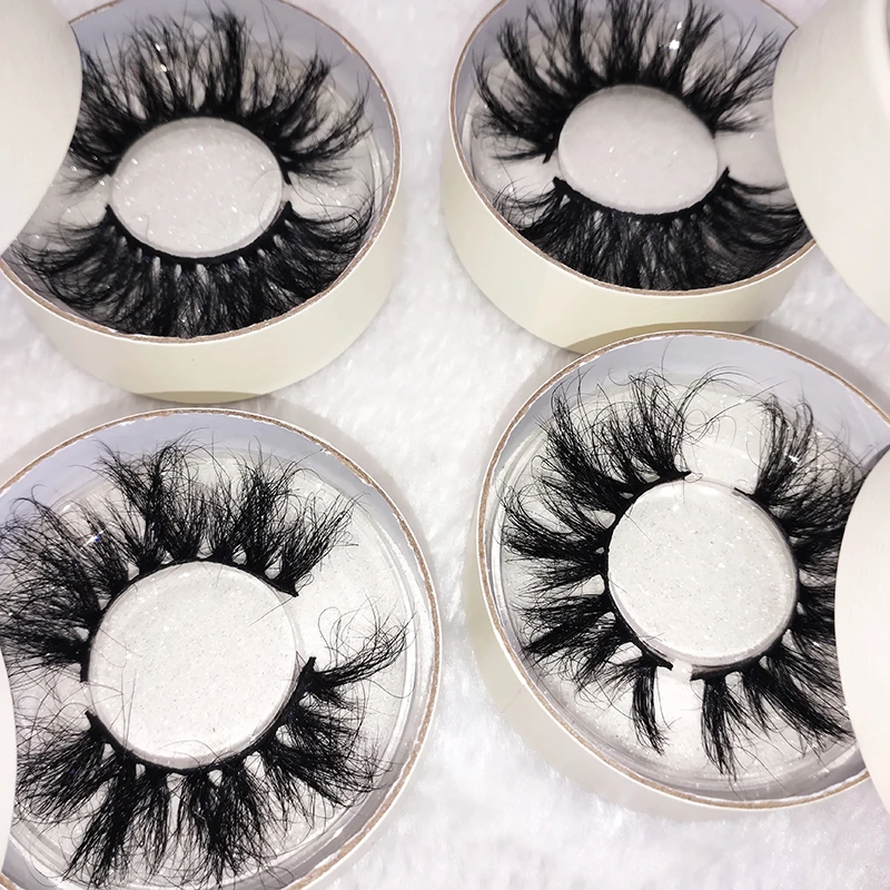 

Private Label 5d Fluffy Mink Eyelashes 3d Luxury Mink Lashes
