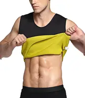 

Wholesale Elastic Men Slimming Neoprene Vest Hot Sweat Sauna Body Shaper Vest