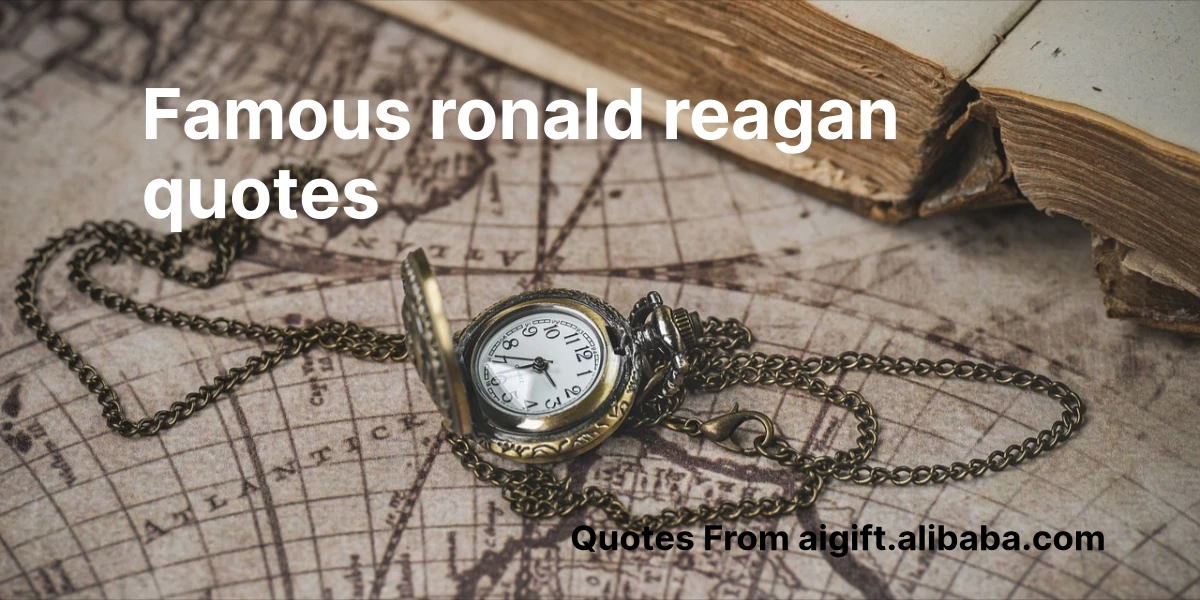 famous ronald reagan quotes