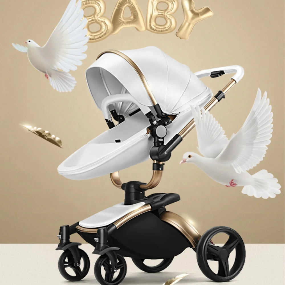 

Best Selling High Landscape Hot Mom Stroller 3 in 1 Luxury Baby Pram, Multi-function Strollers, Customized