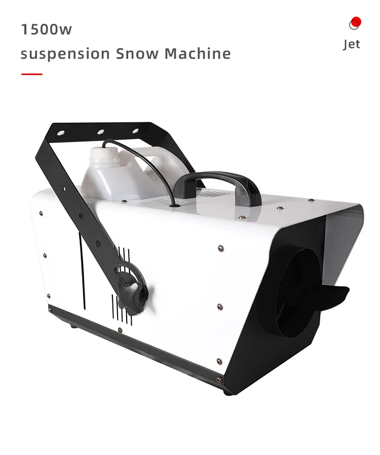 1500w Snow Machine For Stage Party Wedding Studio Disco Indoor Outdoor
