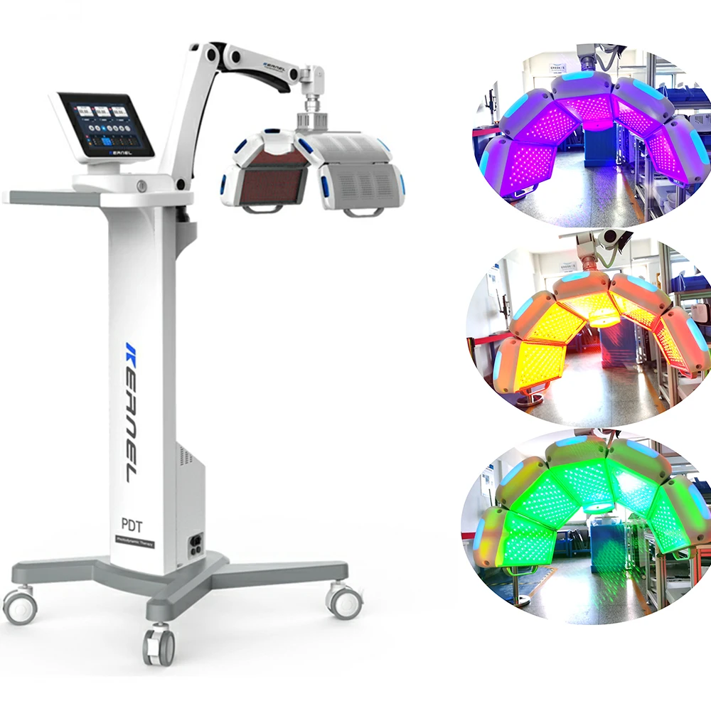 

Kernel KN-7000D PDT LED red light therapy with 633nm lightwaves/ Red led collagenrium bed for face for fullbody