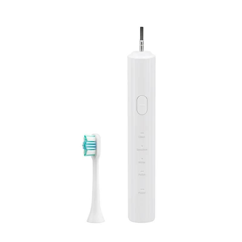 

Manufacturer Hot Sale Adult IPX7 Waterproof Whiten Electric Toothbrush Smart Rechargeable Electric Sonic Toothbrush, White/green/pink