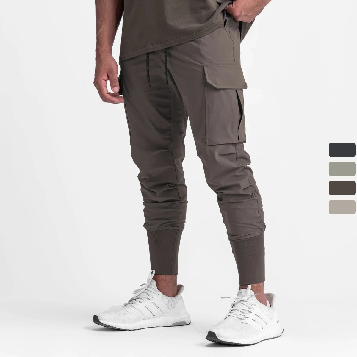 

Streetwear Casual Fitness Gym Wear Sweat Men Jogger Cargo Track Pants