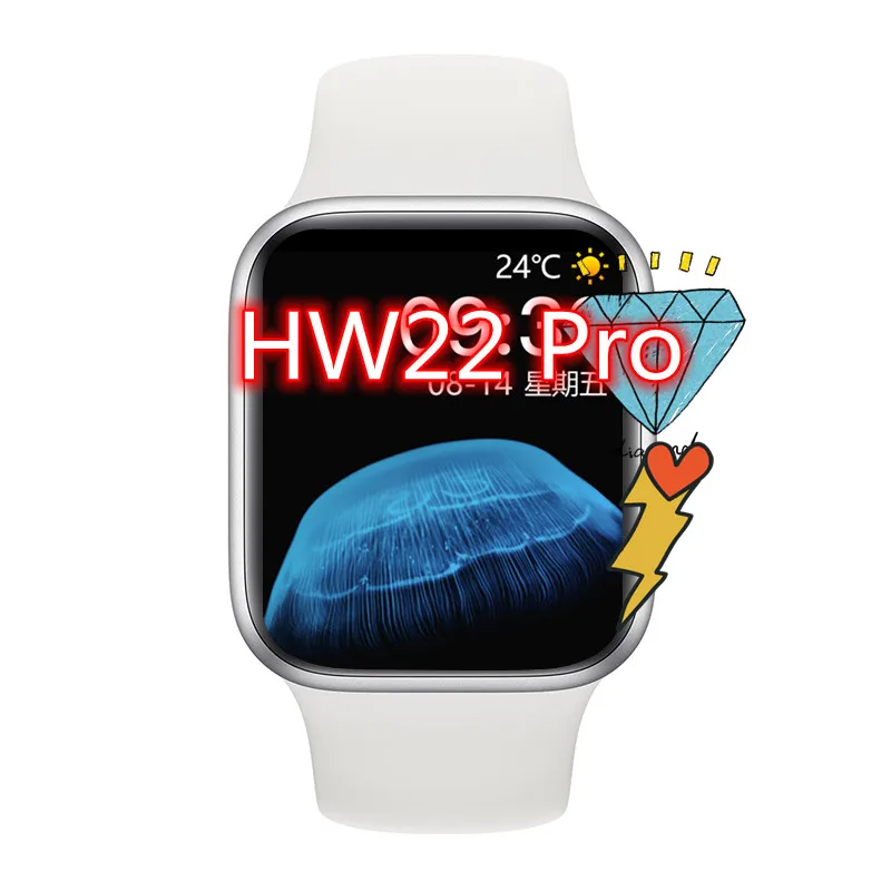 

HW22 pro Smartwatch 1.7 IPS Smart Dual buttons and wireless charging Tracker hw22pro Smart Watch waterproof
