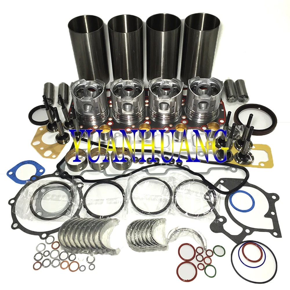 4d94e Engine Rebuild Kit With Valves Camshafts Bearings For Komatsu