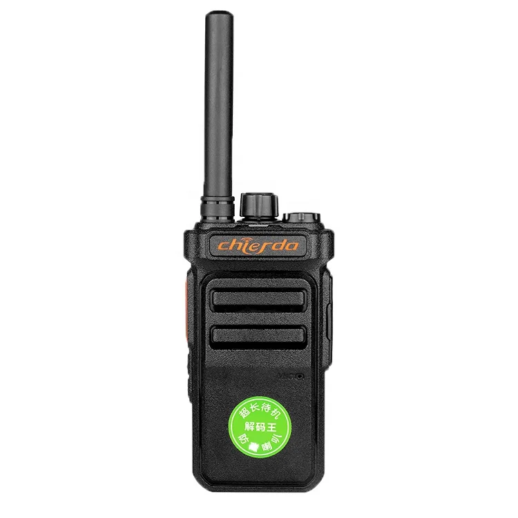 

Hotsale 2W dual band two way radio Long standby with talkie type-c charger walkie talkie, Black