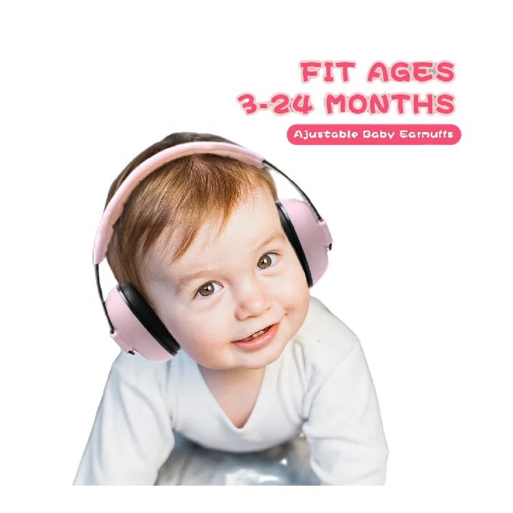 

Newborn Baby Noise Cancelling Earmuffs Noise Reduction for Newborn Infant Autism Kids Toddlers Ear Muffs