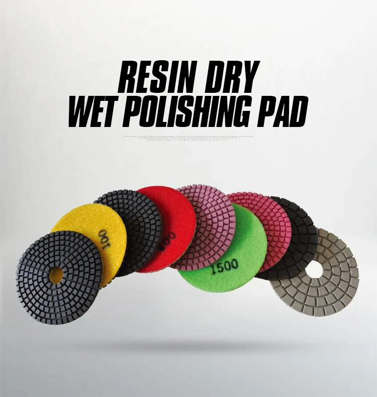 5inch Frankfurt Angle Grinder Granite Diamond Polishing Pads Concrete