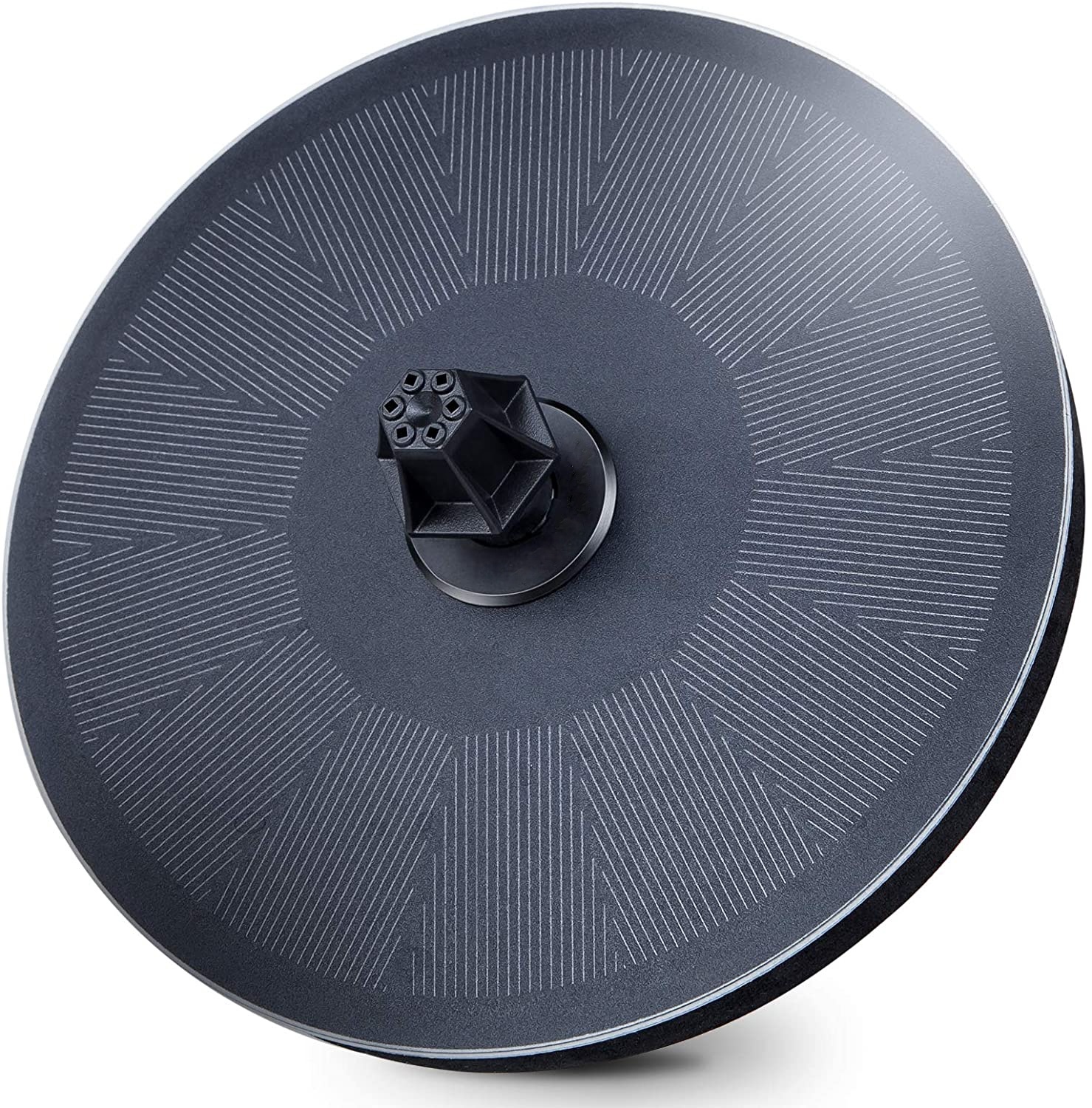 

Solar Fountain Upgraded 7 Nozzle, 2.2W Solar Powered Fountain Pump with 7 Water Styles, Solar Bird Bath Fountain