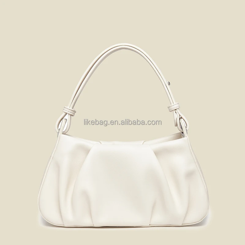 

LIKEBAG fashion French trend line luxury texture fold cloud bag underarm shoulder messenger women hand bags
