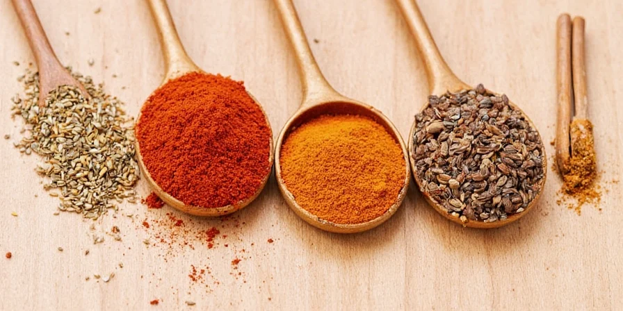 A selection of BK Spices bottles