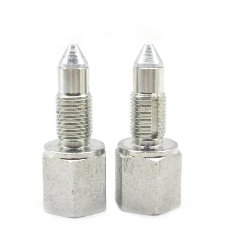 Various Excavator Parts Bleed Screw Track Adjuster Chain Grease Coupler