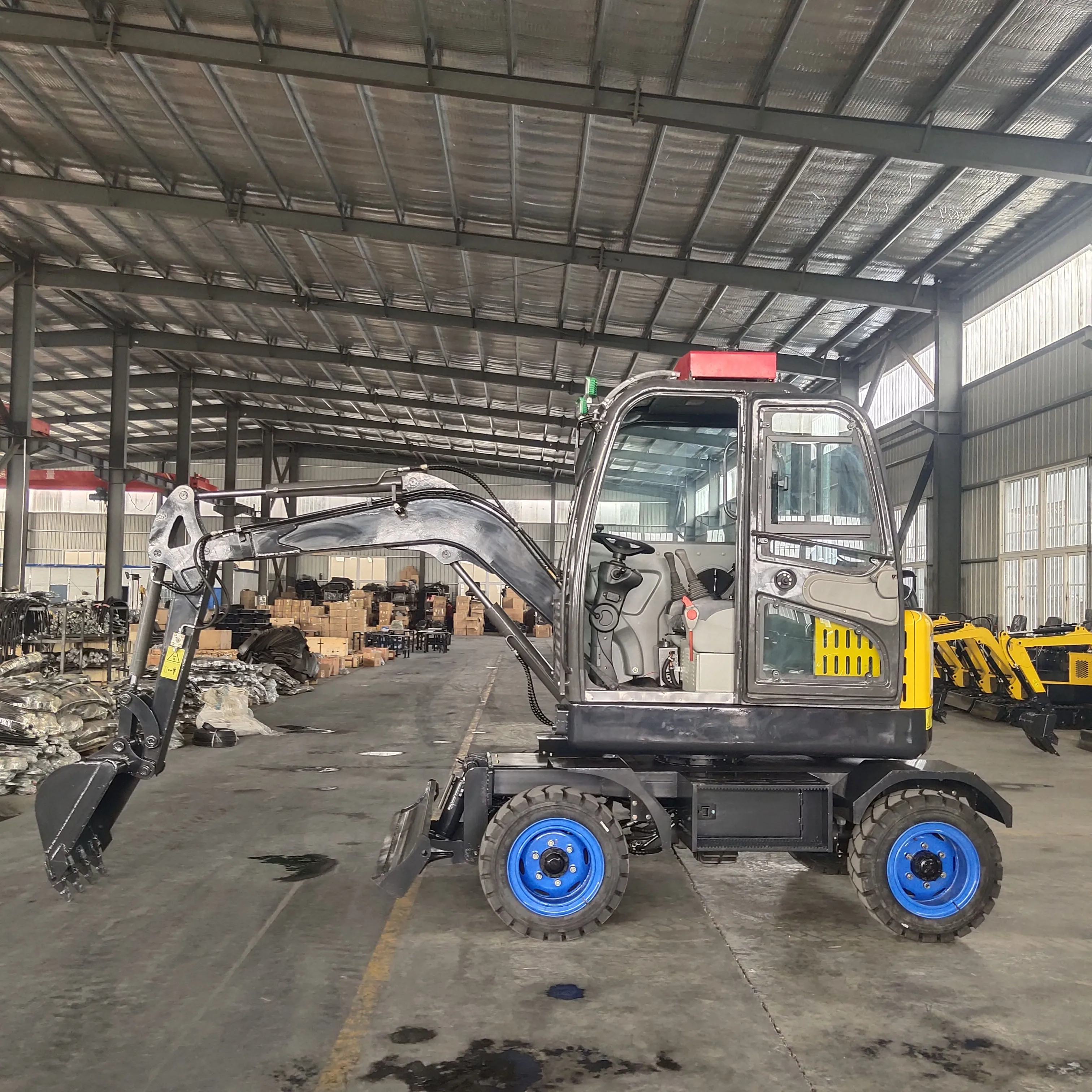 4 ton wheel excavator (1)