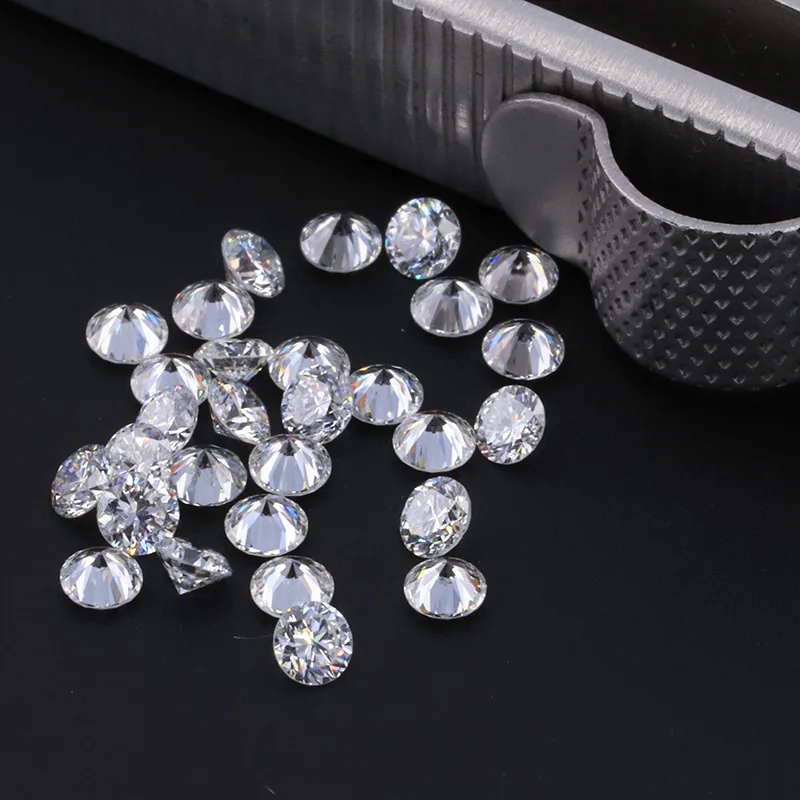 

wholesale CVD lab grown loose stone and diamonds vvs high sparkle loose diamond loose diamond brilliant cut