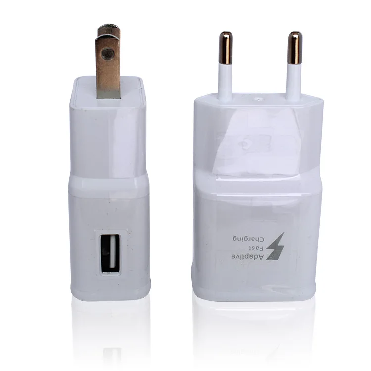 

wall adapter Original AU EU US plug For Samsung galaxy S6 S7 S8 fast charger 9V 1.67A travel power charger