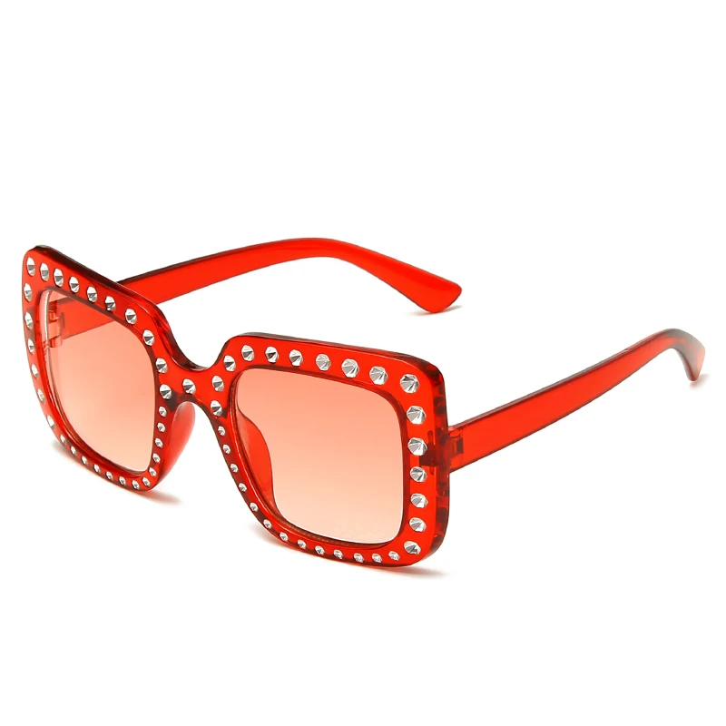 

Bling Square Diamond Summer Shade Cool Kids Sunglasses