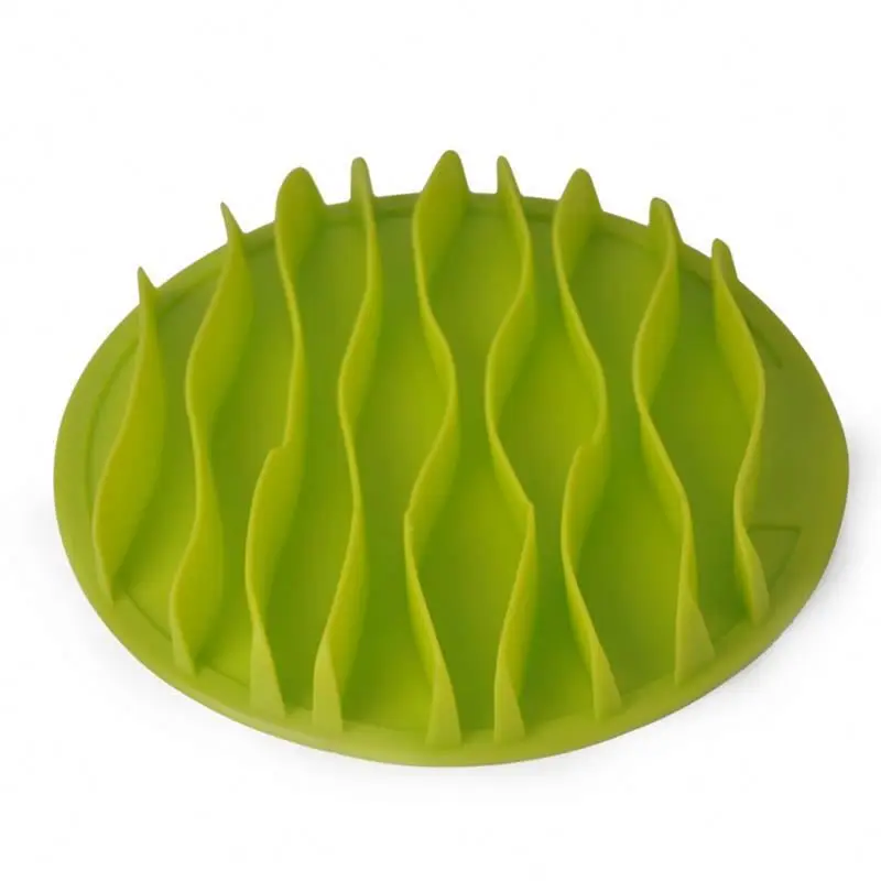 

interactive feeder ,NAYev silicone mat for dog bowls, Blue/green