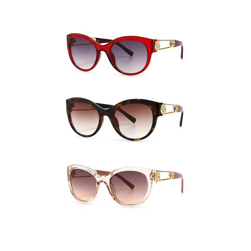 

WIIPU 2021 new European and American fashion cat's eye sunglasses ladies sunglasses
