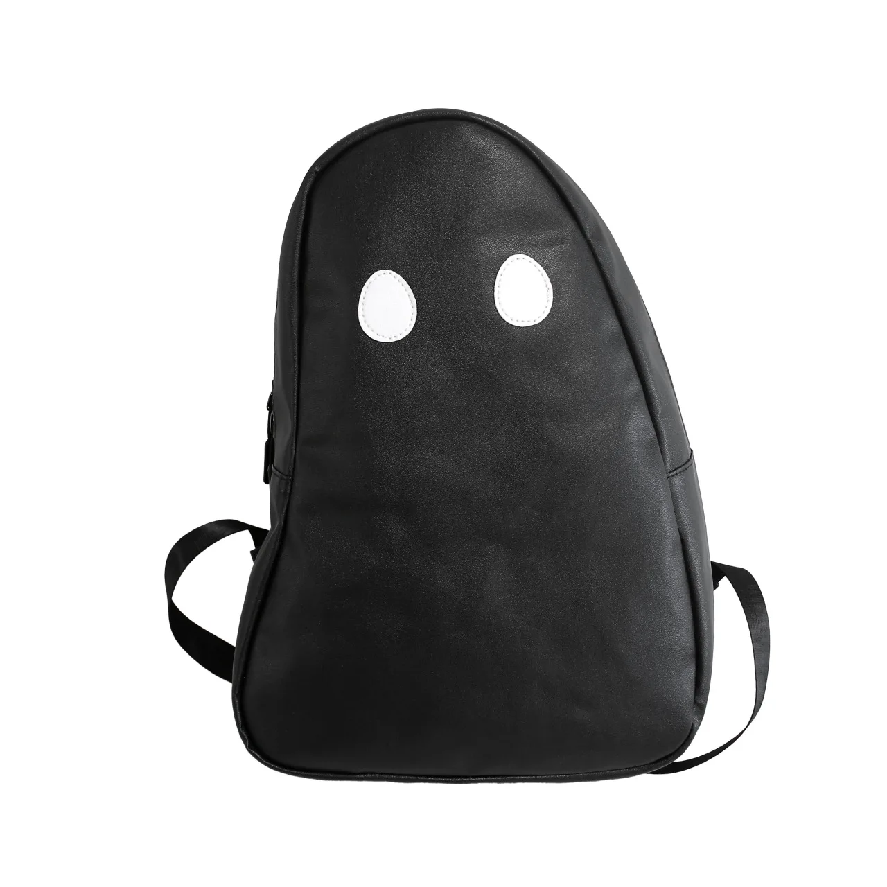 

Pu collage men school ghost face backpack purse bag man