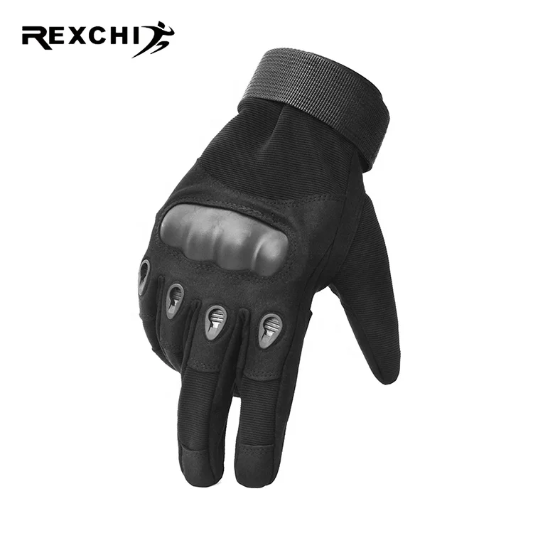 

REXCHI XT09 Outdoor Sports Full Finger Hard Knuckle Camping Shooting Motorcycle Tactical Military Gloves Drawing Glove, Has 3 color