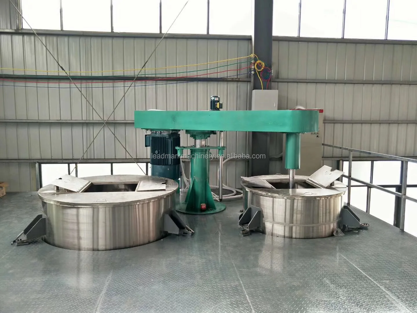 Highspeed Double Shafts Paints Disperser Dispersing Mixing Machine For Oil Paint/glossy Paint