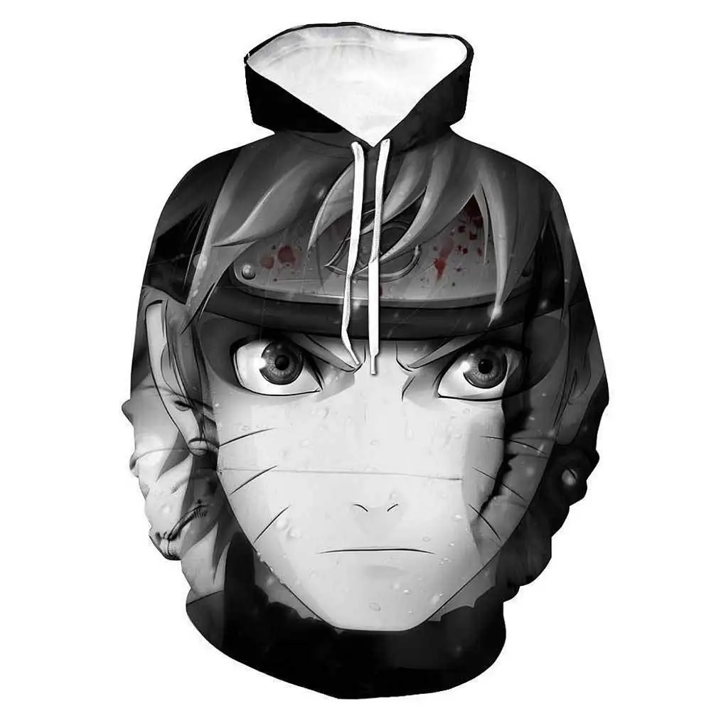 

New Arrival High Quality Custom Anime Hoodie Printed Fleece Men's Hoodies Naruto Hoodie, Client's requirement