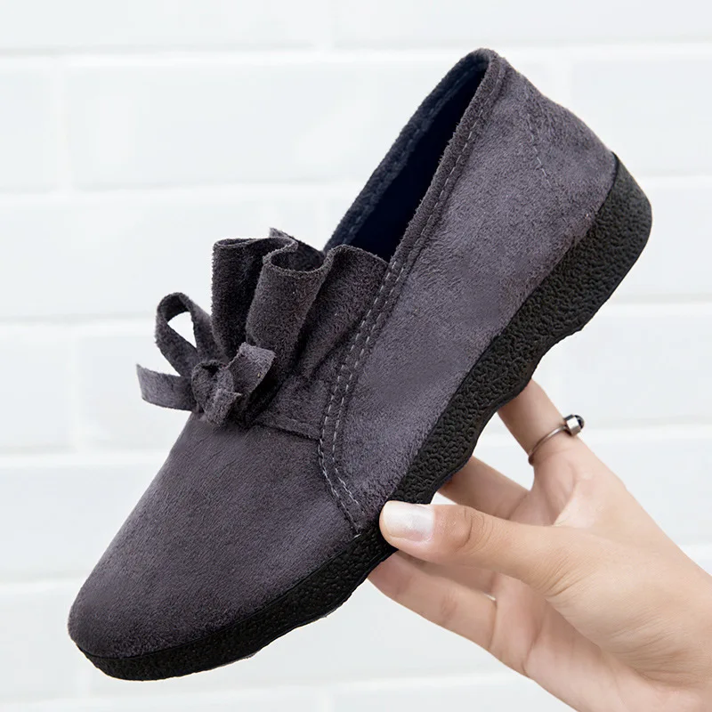 

Fashion design women low heel soft sole lady flats classic shoes, Customized