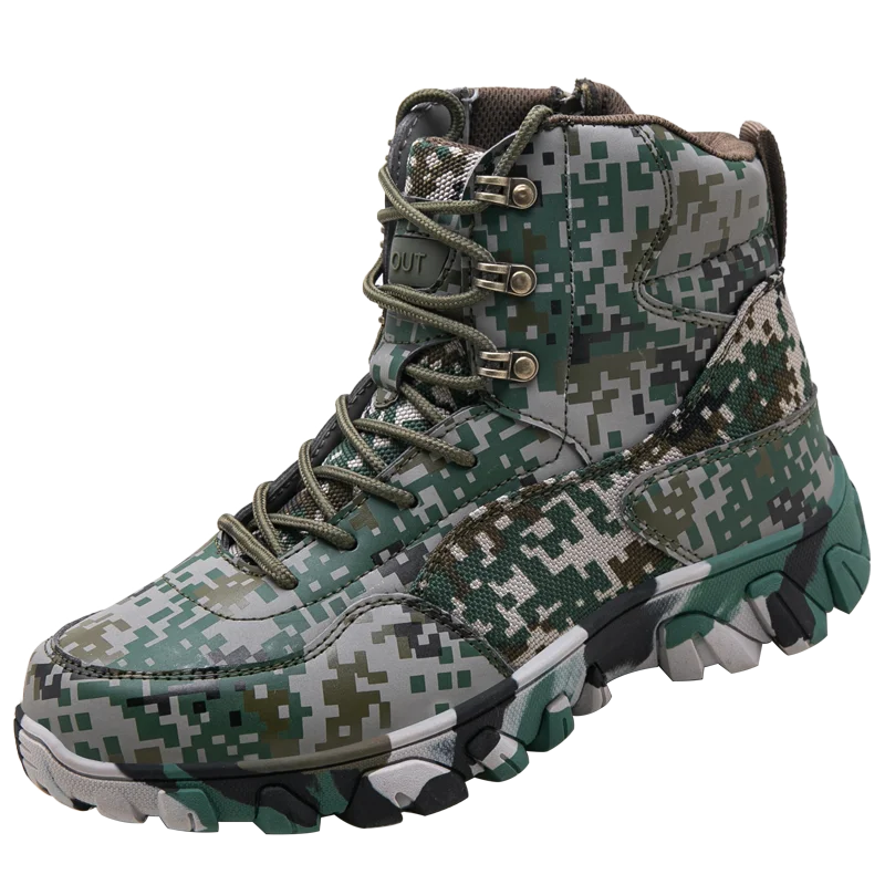 

Hot Sell Outdoor desert tactical military boots for men shoes