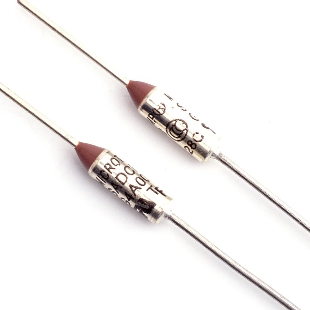 Thermal Fuse For Electric Fan Rice Cooker 128 Degree 250v Slow Fuse