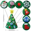 Amazon best seller!! 3D felt Xmas christmas tree with ornaments DIY handmade felt Xmas Easter ornaments